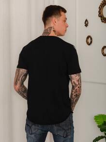 Men T-Shirts - Black - View 3
