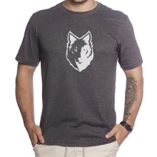 Men T-Shirts - 深灰色 - 查看 1