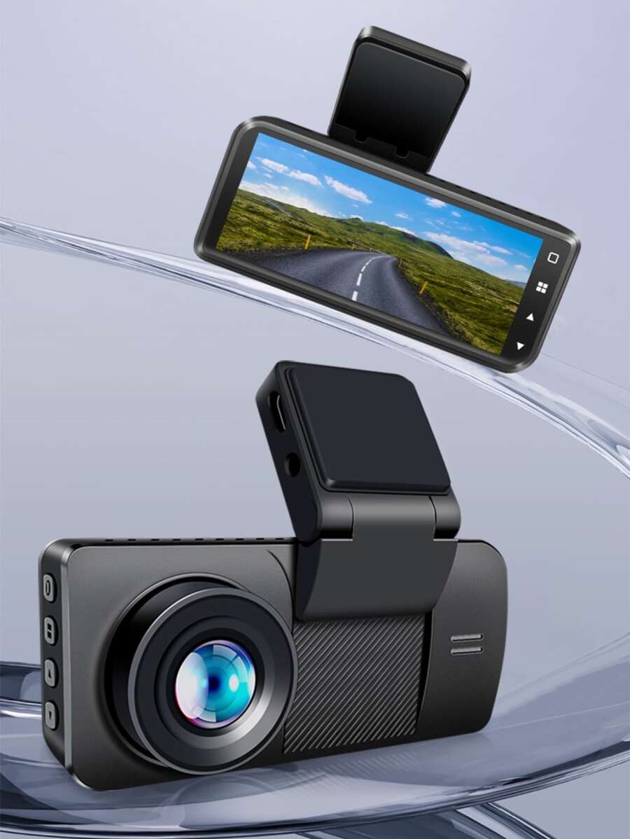 JIABOER M12 Dash Cam UHD DVR Dual Lens Car Camera 2K Build-in GPS 24H Parking 1440P Auto Drive Vehicle Video Recroder support 5G WIFI APP - Black - View 1