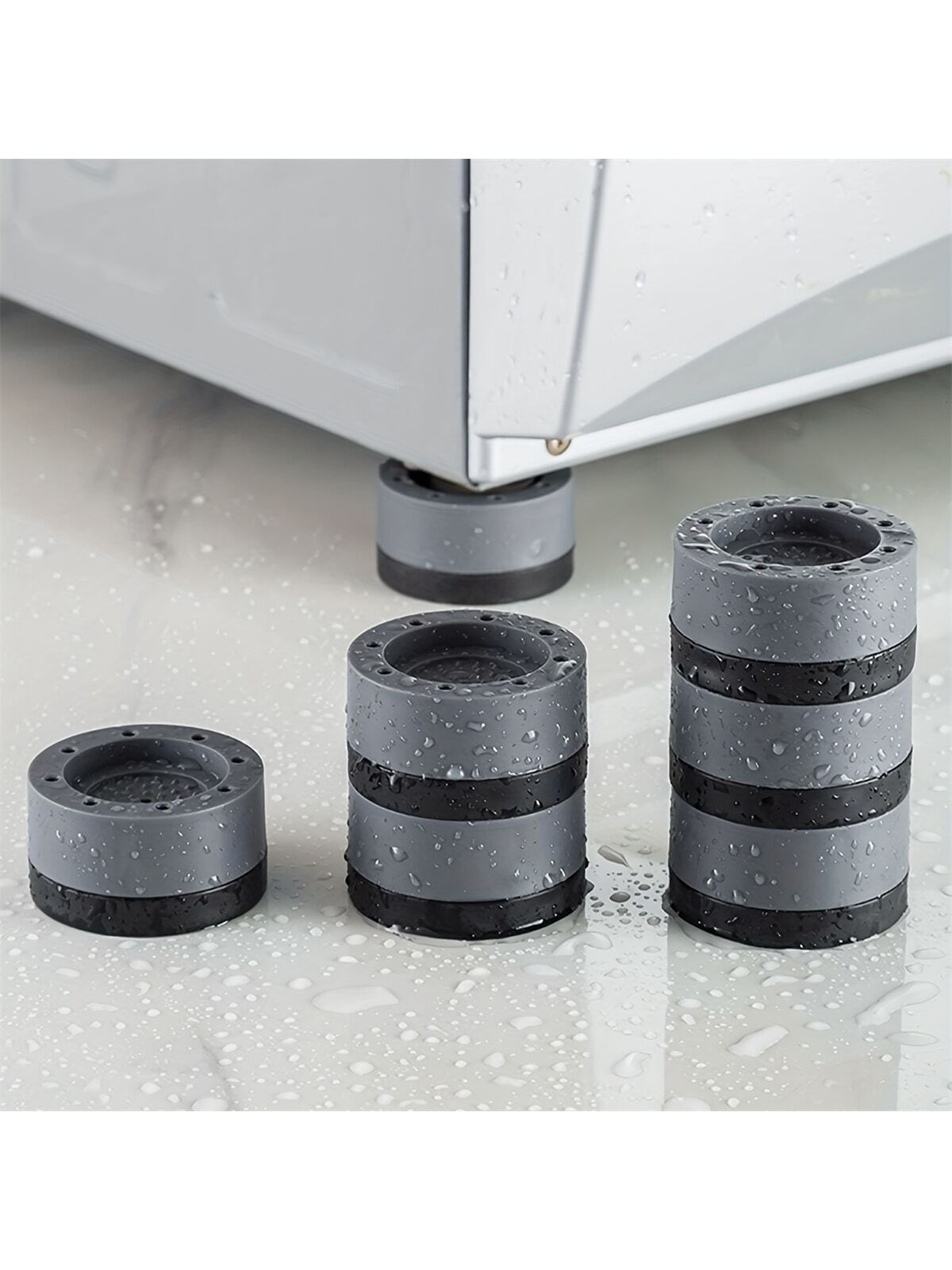 Washing machine foot pads