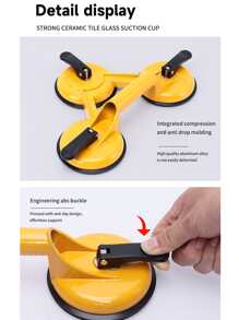 1入黃色3杯玻璃吸盤拆花磚、陶瓷等修復工具 - 黃色 - 查看 5