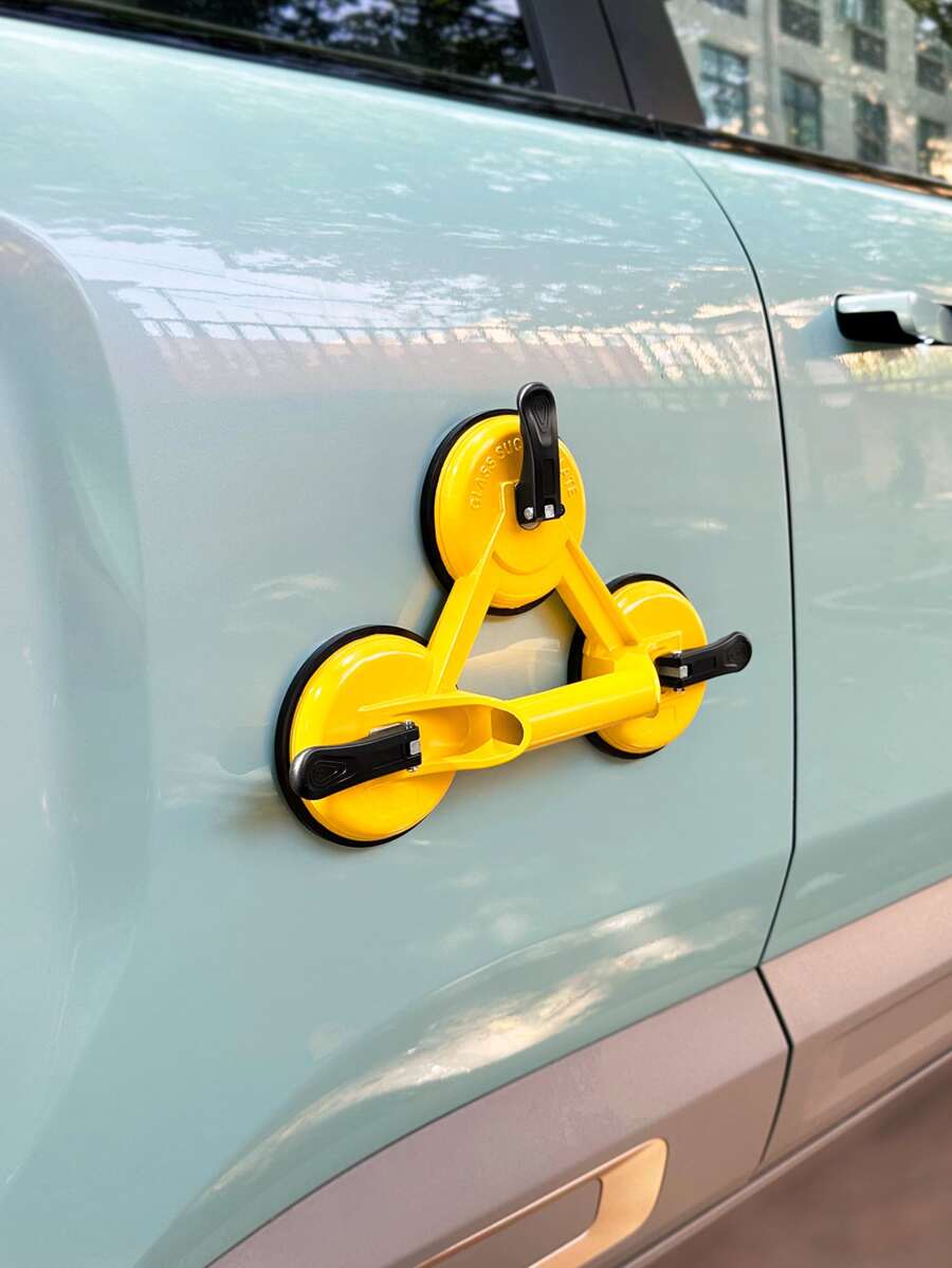 1入黃色3杯玻璃吸盤拆花磚、陶瓷等修復工具 - 黃色 - 查看 1