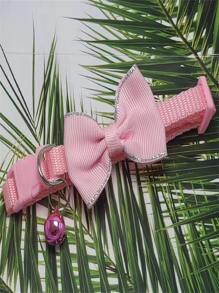 5pcs Random Pet Collars - Dog & Cat Bowknot Collar, Neck Strap, Pet Supplies - Multicolor - View 5