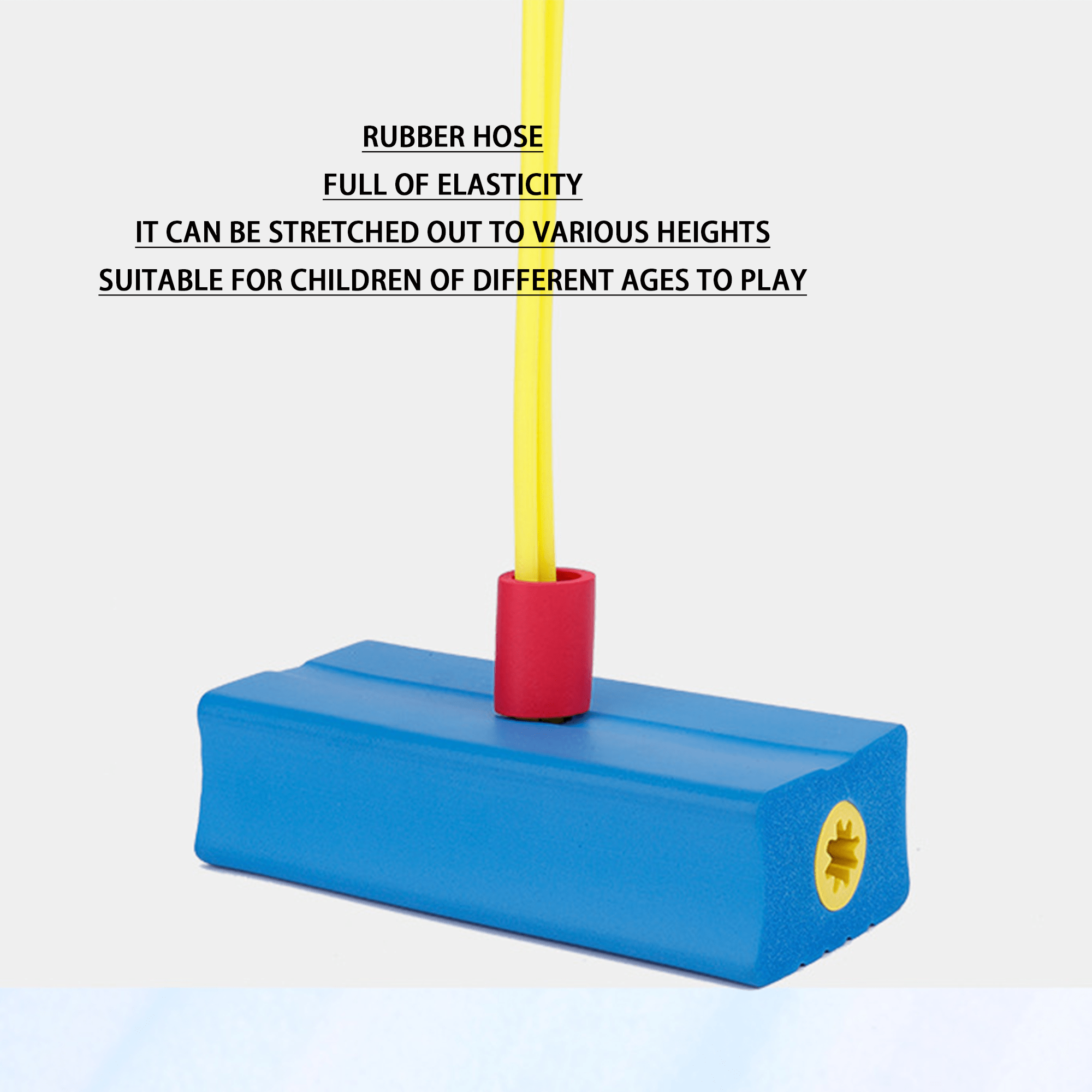 1pc Frog Jumping Children Pogo Stick Toy Bouncing Doll Pogo Stick For