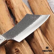 1 pc outdoor heavy duty fixed blade knife comping knife with leather sheath survival knife
