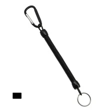 1pc Retractable Fishing Rope With Phone Line Shape, Fishing Lure Tool Rod Protection Rope - Black - View 3
