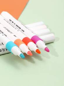 36色丙烯画马克笔套装，儿童绘画艺术专用，不透明，防水，手绘，DIY，可水洗 - 彩色 - 查看 6