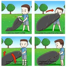 Inflatable Sofa Outdoor Portable Slouchy Air Sofa, Which Can Be Folded And Used As Inflatable Bed And Sleeping Bag - Purple - View 2