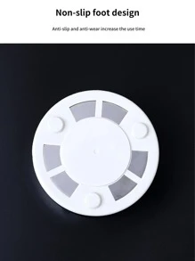 1pc Stainless Steel Home Ashtray - White - View 7