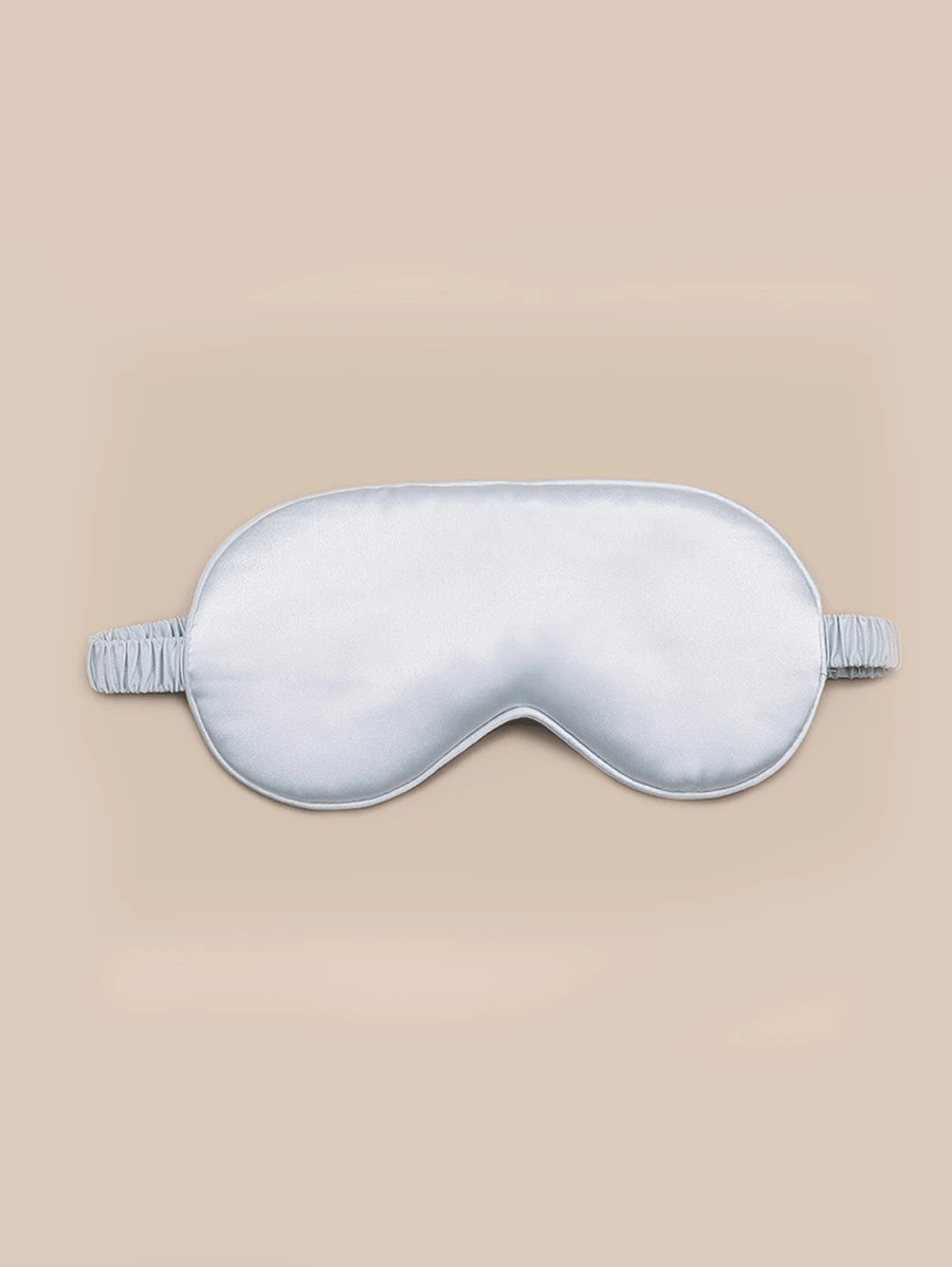 1pc/2pcs/3pcs/4pcs/5pcs/10pcs/15pcs Blackout Sleep Eye Mask, Satin-Like Cooling Comfortable, Relieve Fatigue, Nap, Sleep, Back To School Supplies - water blue - View 1