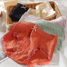 Pack Of 5 Cotton Panties With Lace Trim, Lingerie - M - View 4