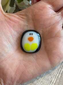 1入組迷你企鵝擁抱動物賀卡,小企鵝裝飾鼓勵賀卡,適用於生日、派對、婚禮 - 彩色 - 查看 5