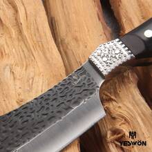 1 pc outdoor heavy duty fixed blade knife comping knife with leather sheath survival knife