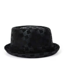 1 件豬肉餡餅帽,時尚街頭服飾,復古英式平頂帽,捲邊,適合中年男士