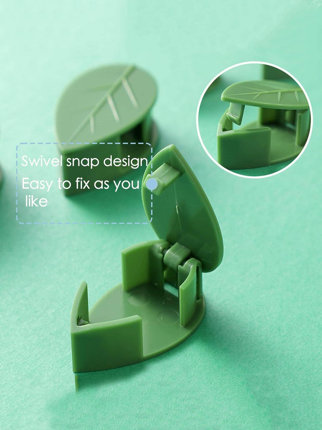 Lot De 50 Clips De Fixation Murale Invisibles Pour Plantes Grimpantes