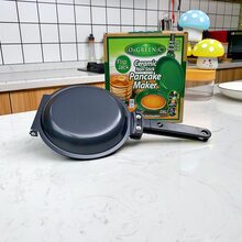 Foldable Breakfast Pancake Frying Pan, Green - Dark Green - View 7