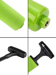 1入組綠色便攜手動泵適用於排球,足球,籃球,耐用氣球充氣機帶針 - 綠色 - 查看 6