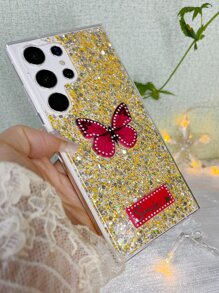 Handyhüllen Handyhülle mit Ringhalter - Gold - Übersicht 1