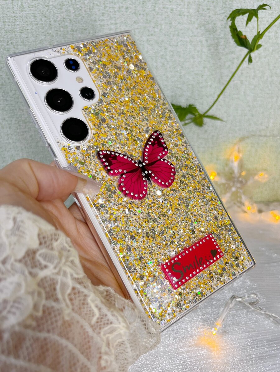 Handyhüllen Handyhülle mit Ringhalter - Gold - Übersicht 1