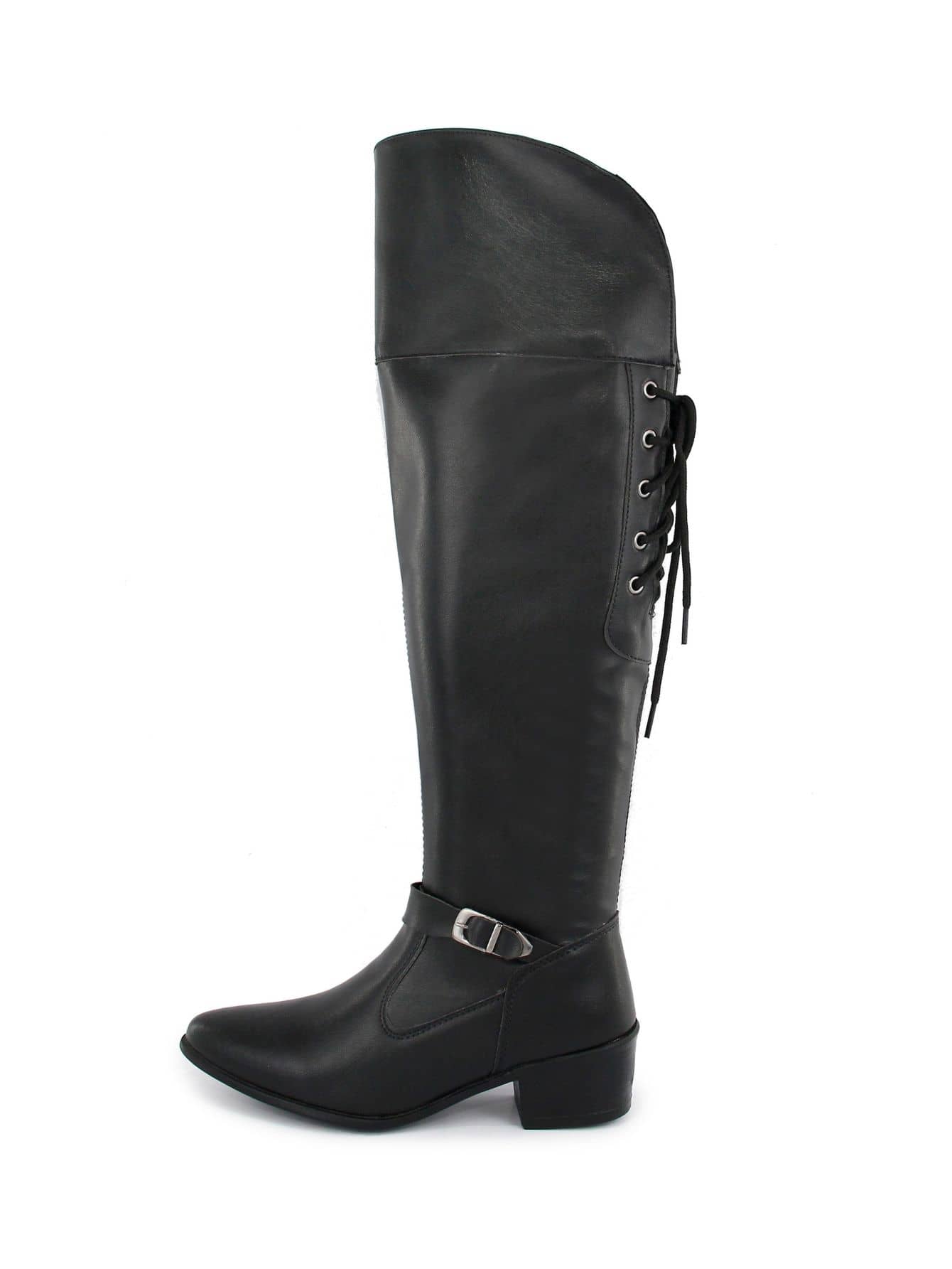 Women Fashion Boots - 黑色 - 查看 1