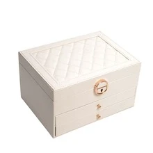 白色3層首飾盒 - 白色三層首飾盒 - 查看 3