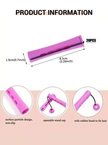 40 pezzi Set di bigodini per permanente - Crea onde e ricci naturali con 4 misure di bigodini - Perfetto per acconciature e styling fai-da-te di capelli lunghi, medi e corti (Viola), Accessori per capelli, Prodotti per capelli e accessori per parrucchiere, salone di bellezza, Ritorno a scuola, Articoli essenziali per viaggi e vacanze, Accessori per capelli da donna, Spazzola per capelli lisci, Accessori per barbiere, Asciugacapelli, Accessori per capelli, Spazzola per capelli, Barbiere, Accessori per barbiere, Attrezzatura per parrucchiere, Acconciatura, Parrucchiere, Capelli, Prodotti per capelli, Accessori per capelli, Roba per capelli, Barbiere, Accessori per barbiere, Barberia, Attrezzatura per parrucchiere