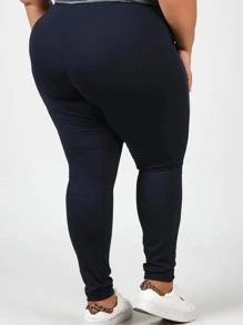 Women Leggings - màu đen - Xem 2