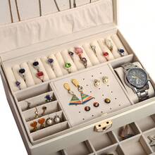 白色3層首飾盒 - 白色三層首飾盒 - 查看 7