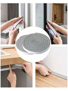 OFEIS 自黏式防風窗戶密封條,噪音隔離,門塞子,門下裝,海綿織帶