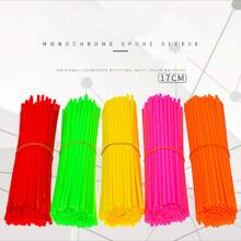 36 Piezas Protectores De Radios De Rueda De Llanta Negra, Envolturas Para Motocross A Prueba De Suciedad Para Ruedas Universales Para Motos De Tierra, Material: Pvc, Color Negro, Longitud: 170 Mm (6-3/4 Pulgadas), Cantidad: 36 Piezas, Ajuste Universal Para La Mayoría De Las Motos. No Solo Para K--tm 65 85 80 160 125 250 450 500 Exc Excf Exc F 125 250 450; Para Suzuki 125 250 450, K--tm 150 Kawasaki 500 Cr Yz Rm Kx Cr Para Cr Yz Rm Kx 80 125 250 450 500 Crf Yzf Rmz Kxf Para Cr Yz Rm Kx 85 Motocicletas 500 Crf Yzf Rmz Kxf