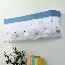 Embroidered Rabbit Miss Air Conditioner Dust Cover