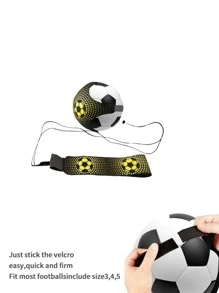 1 paquet de 5 pièces Anneaux d'entraînement à la rotation de football/volleyball avec bordure, taille 3/4/5 pour l'entraînement de football et de volleyball, effet de rebond élastique et d'aide à la pénalité, pour une utilisation en intérieur et en extérieur