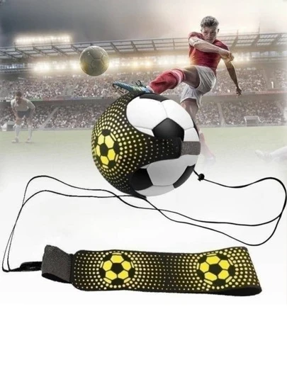 Single Pack 5pcs Soccer/Volleyball Spin Training Rings With Edge Binding, Size 3/4/5 For Soccer & Volleyball Training, Elastic Rebound And Penalty Assist Effect, For Indoor And Outdoor Use