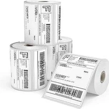 500 Etiquetas Térmicas 4x6 Pulgadas (100x150 mm) de envió directo, Guias paqueterías. Rollo C/ 300 etiquetas para impresoras de escritorio. - Unitalla - Ver 7