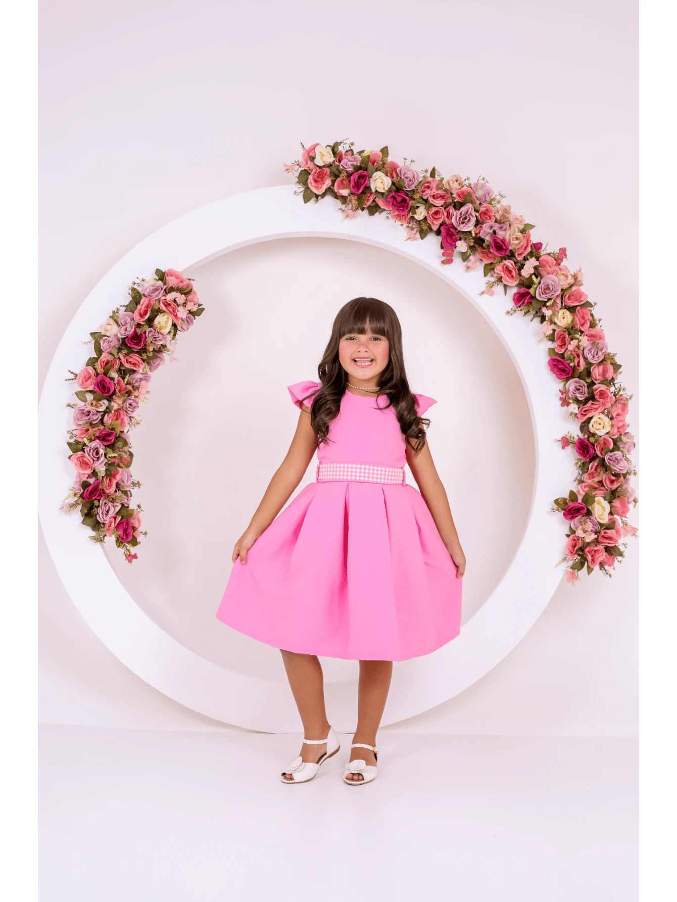 Young Girls Dresses - 淺粉色 - 查看 1