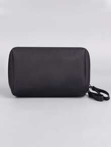 1pc Cosmetic Storage Bag Lipstick Case Portable Mini Travel Pouch Handbag - Black - View 4