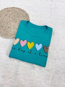 Women T-Shirts - màu xanh lá - Xem 5
