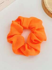 5/6/8 pièces Élastiques à cheveux multicolores fluorescents pour femmes, Chouchous en mousseline, Supports de queue de cheval, Convient pour les accessoires capillaires et les accessoires de tête à usage quotidien - Multicolore - Voir 7