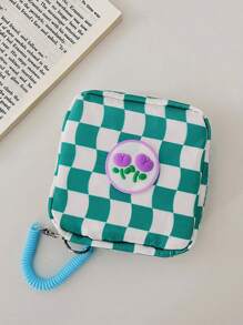 1 cái Túi đựng khăn ăn vệ sinh ngẫu nhiên mẫu kẻ sọc - Nhiều màu - Xem 8