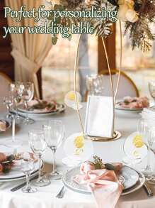 10 chiếc thiệp cưới trống PMMA rõ ràng - Trong sáng - Xem 4