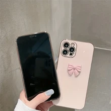 Apple 优质电镀弧形手机壳适用于 iPhone 16/14/14 Plus/14 Pro/14 Pro Max、iPhone 13/13 Pro/13 Pro Max、iPhone 12/12 Pro/12 Pro Max、iPhone 11/11 Pro/11 Pro Max、iPhone 15 Pro Max/XR - 直边 - 白色 - 查看 5