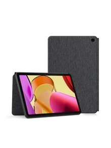 1pc Black Magnetic Case Smart Cover For Fire Max 11 Inch Tablet Horizontal And Vertical Support Bracket Dormancy - Black - View 6