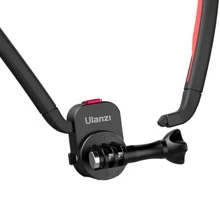 Ulanzi Go Schnell Magnetischer Nackenhalter Halterung für GoPro Hero 11 10 9 8 7 6 5 Insta360 Kompatibel mit Osmo Action Kamera Zubehör