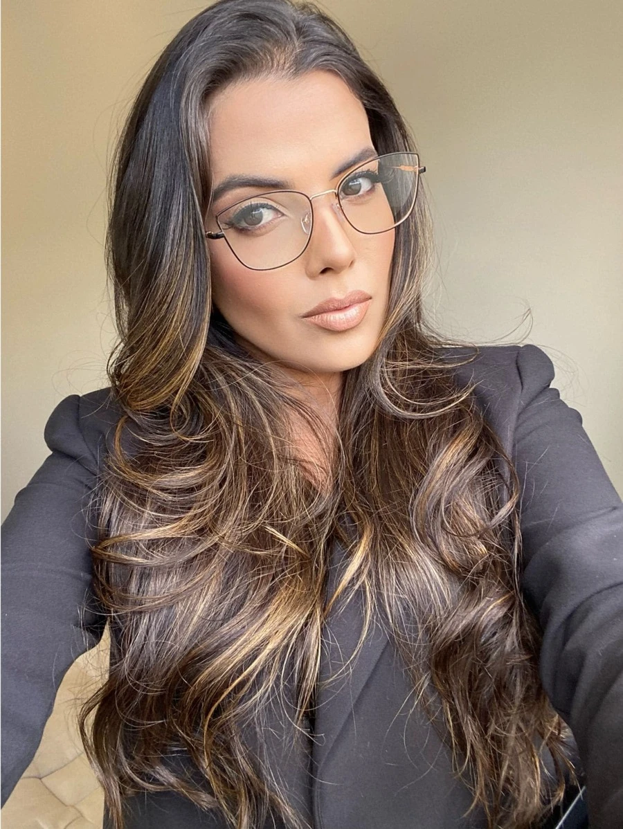 Women Eyeglasses - màu đen - Xem 1