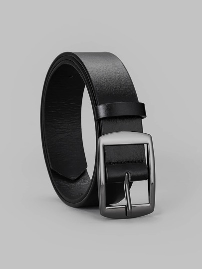 1pc -Shaped Buckle Stylish Men's Belt Casual Summer, School Casual, Business, Boyfriend Husband Father Dad Men Gift, Daily Wear, Fashion, Teen, Outdoor, Vacation, Athletic, Travel, Street, Boho, Vintage Fall, Autumn, Halloween Autumn-Winter Accessories,Suitable For Teens, Youth,Men,Casual, Outdoor, Athletic, Vacation, Graduation Gifts, Birthday, Daily Wear