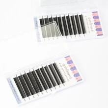 0.07MM Siêu Mềm Hình chữ -Y YY Mở rộng lông mi , , Đối với Chuyên nghiệp Nối mi Tiệm làm tóc - màu đen - Xem 6