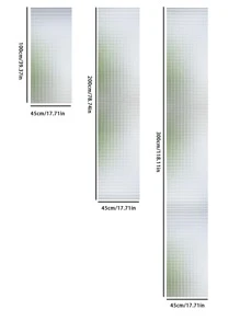 1入組靜電吸附玻璃貼紙,磨砂貼紙適用於浴室和廁所,透光不是透明,防窺視窗戶膜 - 淺灰色 - 查看 2