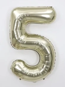 40英寸香槟金色装饰数字气球，适用于生日、婚礼、周年纪念和节日装饰、圣诞节 - 香檳色 - 查看 4