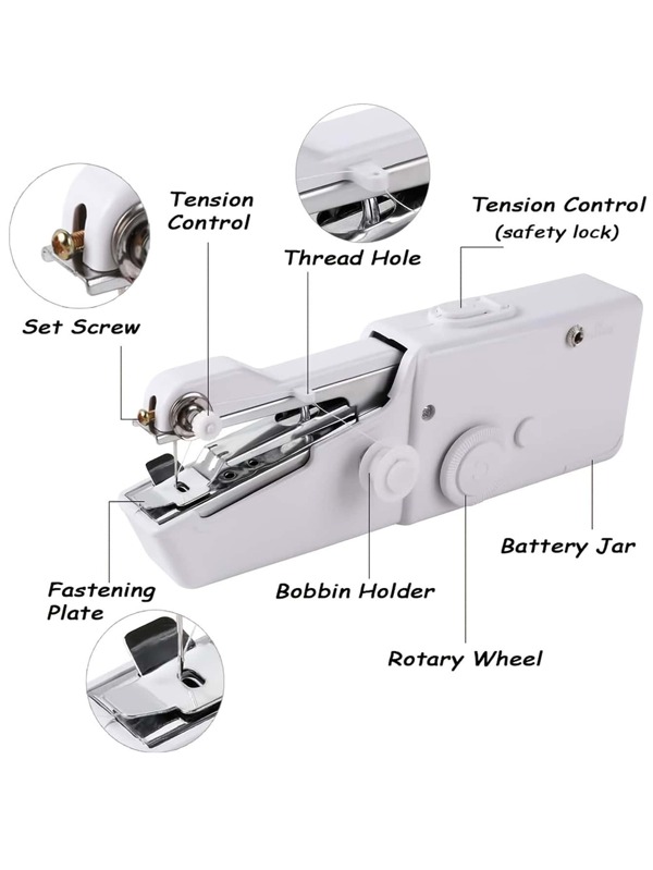 1PC Handheld Sewing Machine Mini Sewing Machines,Portable Sewing