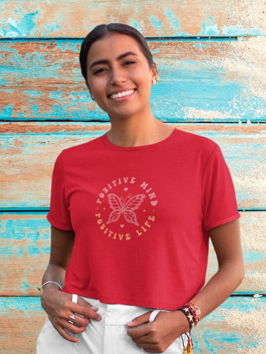 Women T-Shirts - Đỏ - Xem 1